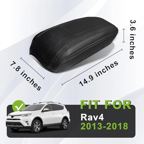 Armrest Cover for Toyota RAV4 2013 (17) 13-18 |RAV4, +Thick)