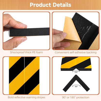 8 Pcs Garage Wall Protectors