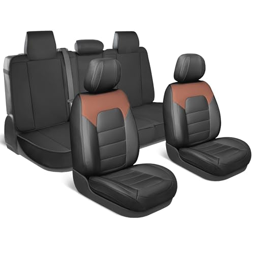 Curated Western Estate Napa Leather Seat Covers for Cars & SUVs (Western Estate – Set / Full Set)