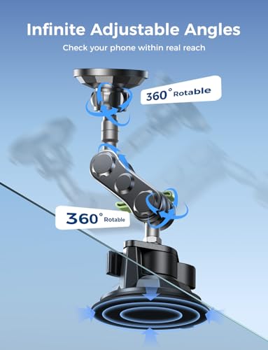 Magnetic Car Phone Holder (Extended)