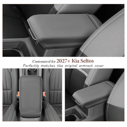 for 2027 Kia Seltos Armrest Cover Kia Seltos 2027 Accessories Soft (for 2027+ Seltos)