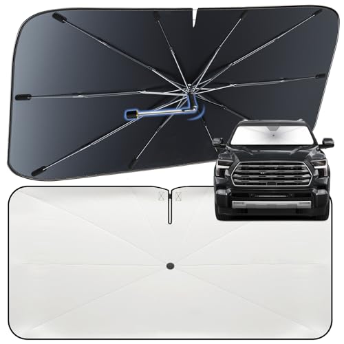 Windshield Sun Shade Umbrella for Toyota Sequoia 2008 (For Toyota Sequoia 2008-2026)