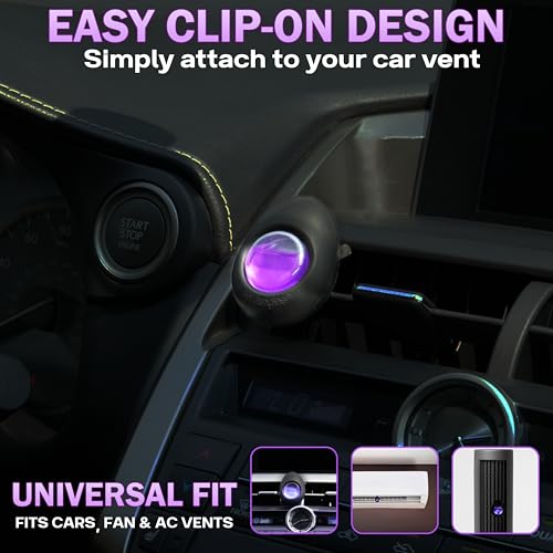 Car Air Freshener Vent Clip 3 Ct (3 Count (Pack of 1))