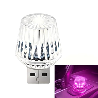 USB Car Interior Lights (Pink)