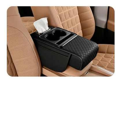 Car Center Console Cover (1 PC / Black)