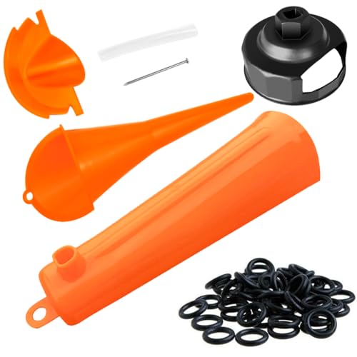 Oil Change Tool Kit for Harley Davidson Accessories (30PCS O-Rings)