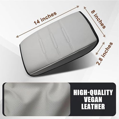 Armrest Cover for 2023+ Honda CR (11) 23+ |CR-V| Gray/Gray Stitching, Regular)