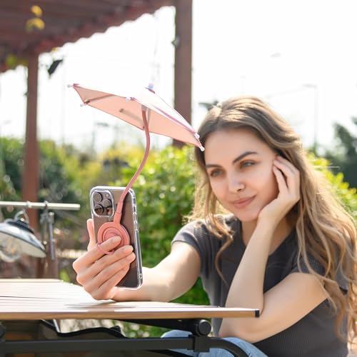Phone Umbrella for Sun (PINK(for Phone))