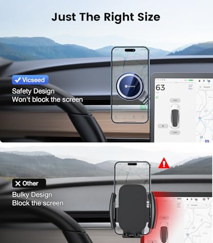 Tesla Phone Mount for Model 3 (Deep Blue)