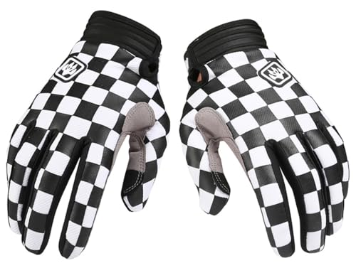 Dirt Bike Motorcycle Gloves for Men Women Finger Touchscreen Motorbike Gloves for BMX ATV MTB Riding (Medium / G04)