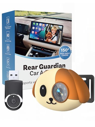 Wireless CarPlay Baby Car Camera Night Vision Split Screen 1080P HD Puppy