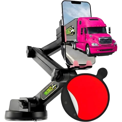 Truck Phone Mount + Dash Pad (Pink)