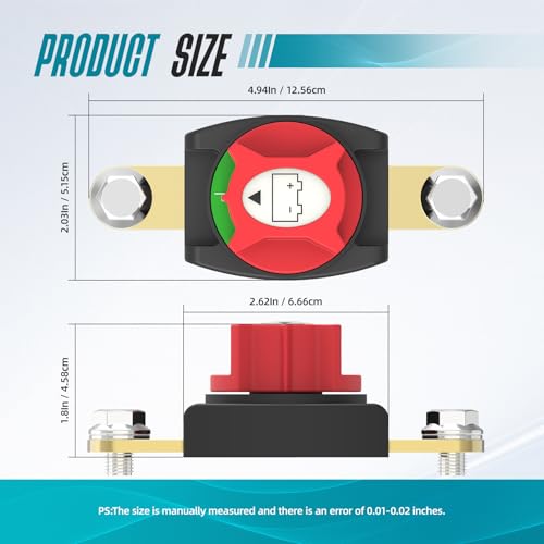 Side Post Battery Disconnect Switch (NEW Side Post)