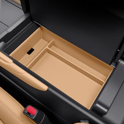Compatible with Lexus ES350 (2026-2027ES/Storage box/brown)