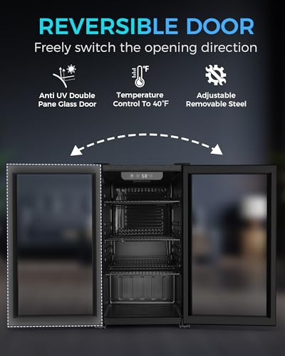 130 Can Mini Fridge (Black)