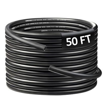 5 8" Heater Hose 50FT Coolant Radiator SAE 20R3 100PSI (5/8 50FT)
