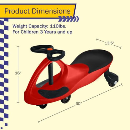 Lil’ Rider Wiggle Car (Red and Black)