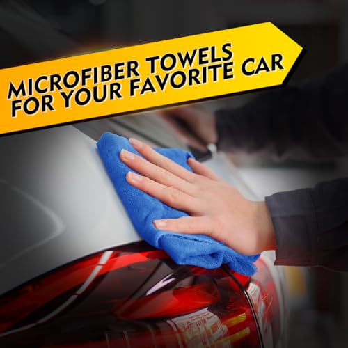 Microfiber Cleaning Cloth 150 Pack (Multicolor / 12.5 x 12.5 Inch)