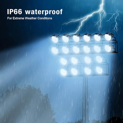 600W Dimmable LED Stadium Lights Outdoor for Sport Court (600W-1Pack)