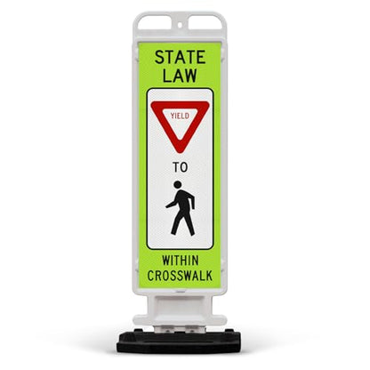 State Law Yield for Pedestrian Within Crosswalk R1 (Yield For Pedestrian Within Crosswalk)