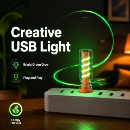 Green USB Night Light (Green)