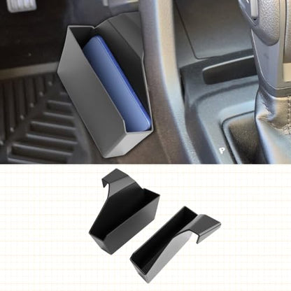 2-Pack) for Center Console Organizer for 2024-2026 Ford Ranger XL/XLT/Lariat/Raptor, Middle Console Hanging Storage Box for 2025 Ranger Accessories