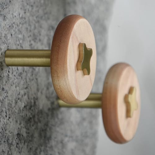 Solid Brass & Maple (Maple)