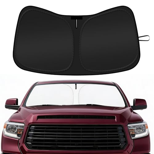 Car Windshield Sun Shade Compatible for Toyota Tundra Accessories 2007 (For 2007-2021 Toyota Tundra)