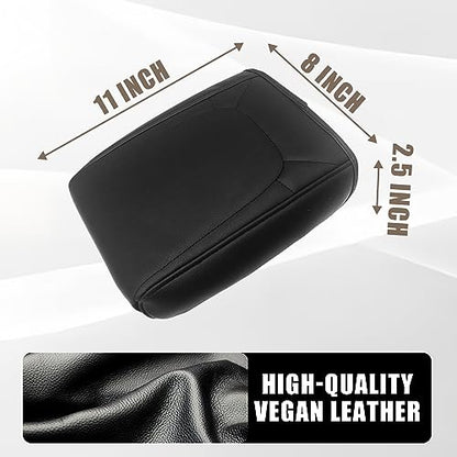 Armrest Cover for 2023+ Colorado Canyon (5) 23+ |Colorado & Canyon| Black Stitch, Regular)