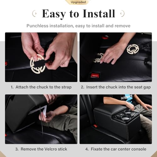 Car Center Console (Black / Update)