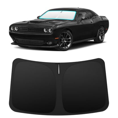 Custom Fit Windshield Sun Shade for Dodge Challenger 2015