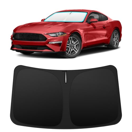 Custom Fit Windshield Sun Shade for Ford Mustang 2015