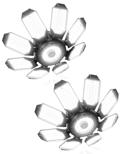 Garage Lights w (8+1 Panels - 2 Pack)