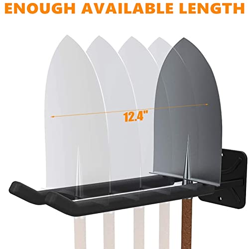 4 Pack Garage Storage System Hooks (4-Pack 12.4" Heavy Hooks)