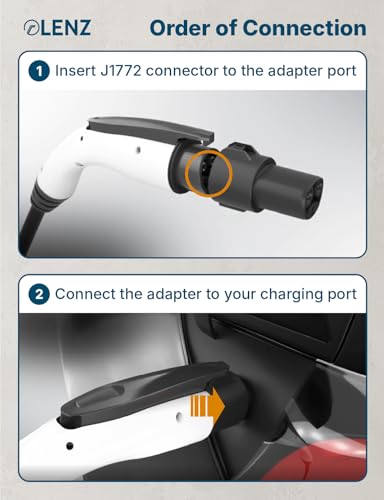 J1772 to NACS Adapter for Tesla and NACS EVs (J1772 to Tesla & NACS)