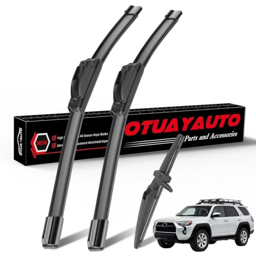Premium Windshield Wiper Blades (24"+20"+12")
