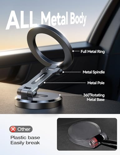 All Metal MagSafe Car Mount (Silver)