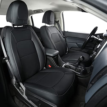 Chevy Colorado Seat Covers ((2015-2022) Full Set / Black)