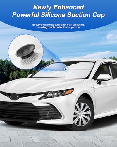 for 2026 Toyota Camry Car Windshield Sun Shade Umbrella (2025 2026 Camry)