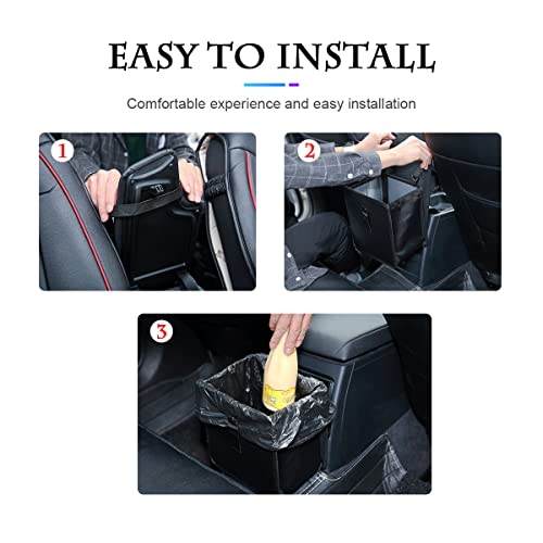 Foldable Waterproof Car Trash Can (Large)