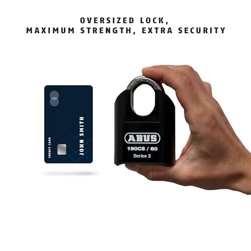 190CS 60 High Security Solid Steel Combination Padlock (Modern)