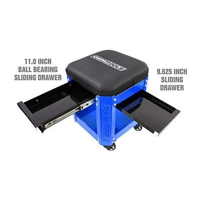 24996 Blue Workshop Creeper Seat (Blue)