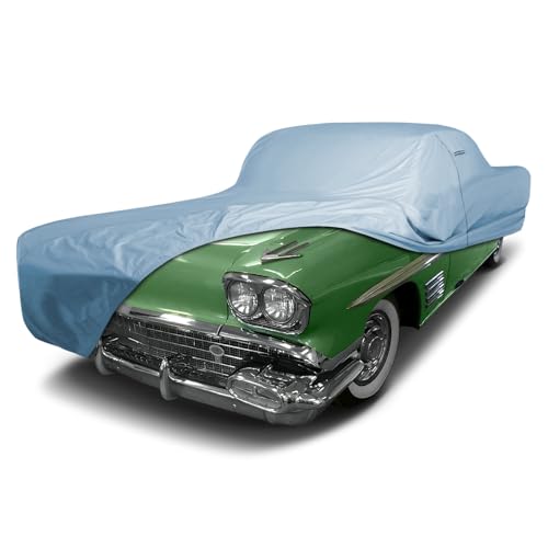 Car Cover Waterproof All Weather for 1954 (Sky Gray / 5. Bonneville 1954-1958)