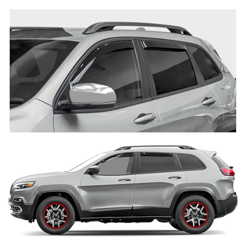 Window Deflectors Smoke Tinted In