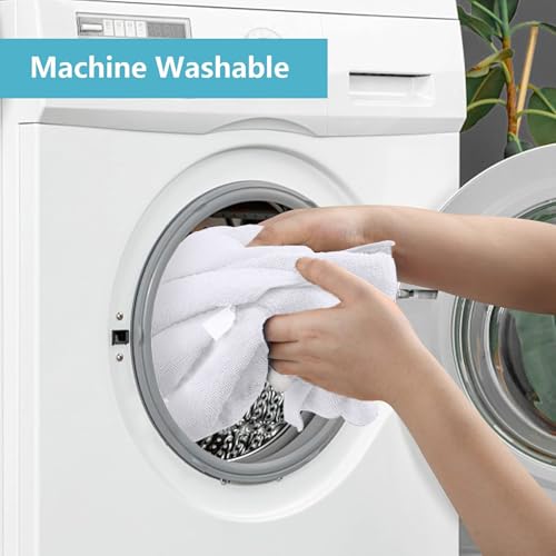 100PK Microfiber Cleaning Cloth (White)