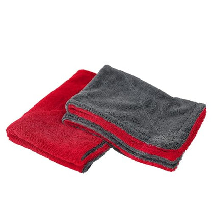 2 Pack Car Drying Towel (Red)