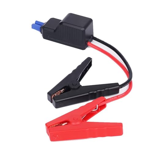 Car Jump Starter Clamps (Black/Red)