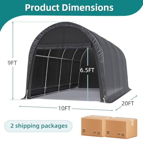 Carport 10 x 20 FT Heavy Duty (10x20)