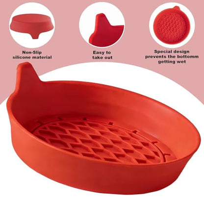 2 PCS Car Cup Coasters (Red*2pcs / No Diamonds)