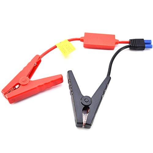 EC5 Booster Jumper Cables Automotive Replacement Jump Starter EC5 Connector Emergency Alligator Clip to EC5 Cable for 12V Portable Car Jump Starter 10AWG Wire